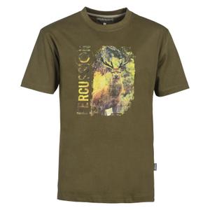15161-cerf-kaki-screen-printed-deer-t-shirt-percussion-khaki