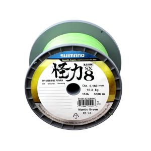 59wplm98s1-monofilament-shimano-line-kairiki-8-m-green